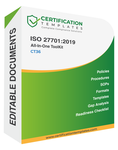 ISO 27701:2019 Toolkit - All-In-One Documentation Package