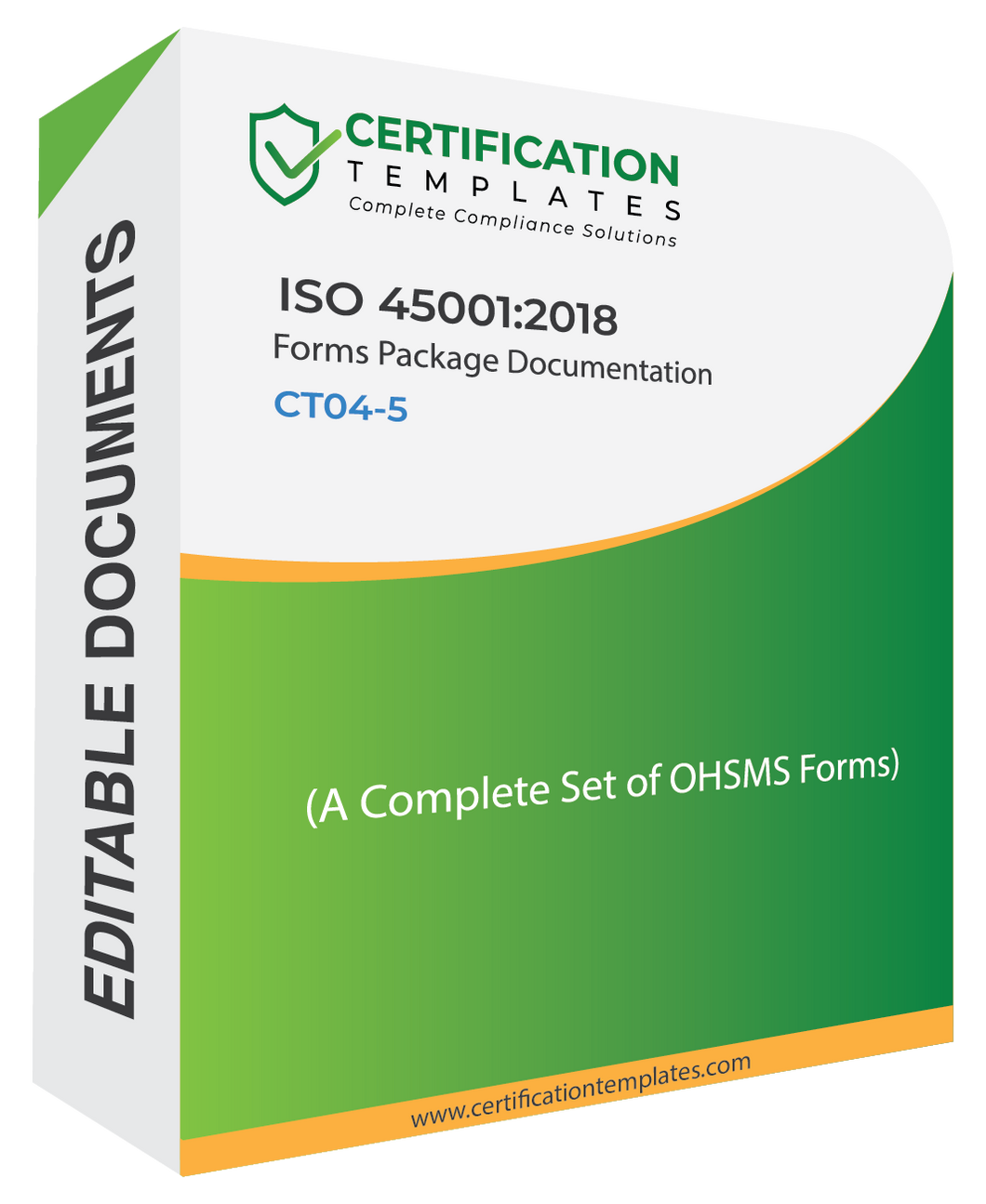 ISO 45001 Forms Package
