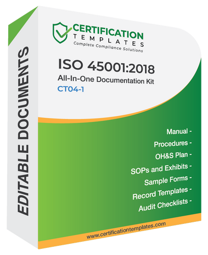 ISO 45001 Documentation Kit