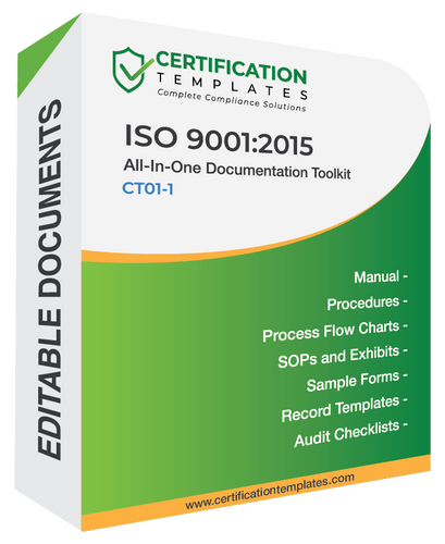 ISO 9001 Documentation Kit