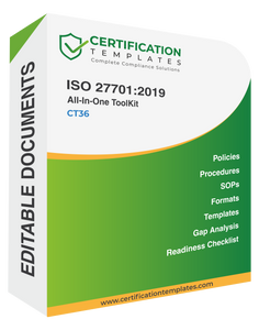 ISO 27701:2019 Toolkit - All-In-One Documentation Package