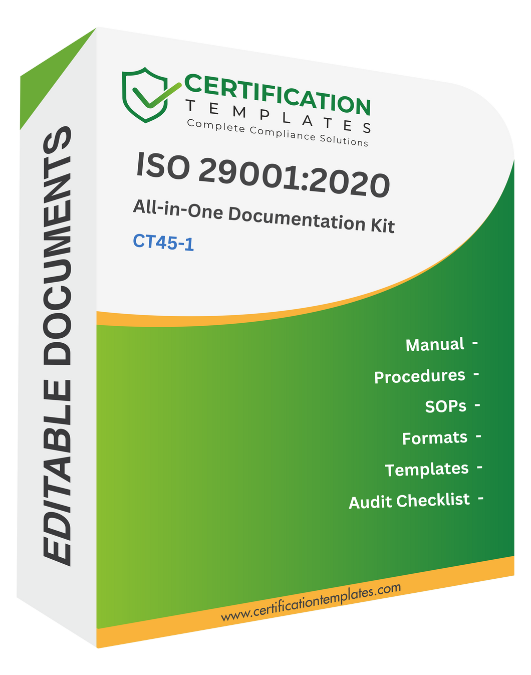 Quick Implementation Documentation Buy ISO 29001 Documentation Kit | Quick Implementation | QMS Templates