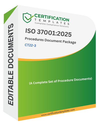ISO 37001 Procedures Document