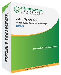 API Spec Q2 Procedures Document