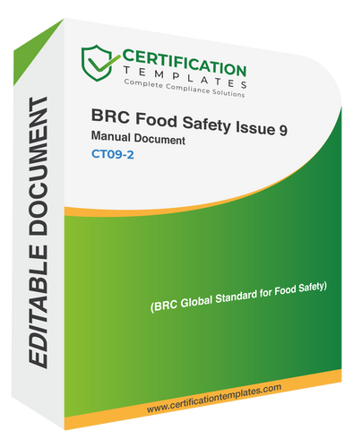 BRC Food Issue 9 Manual