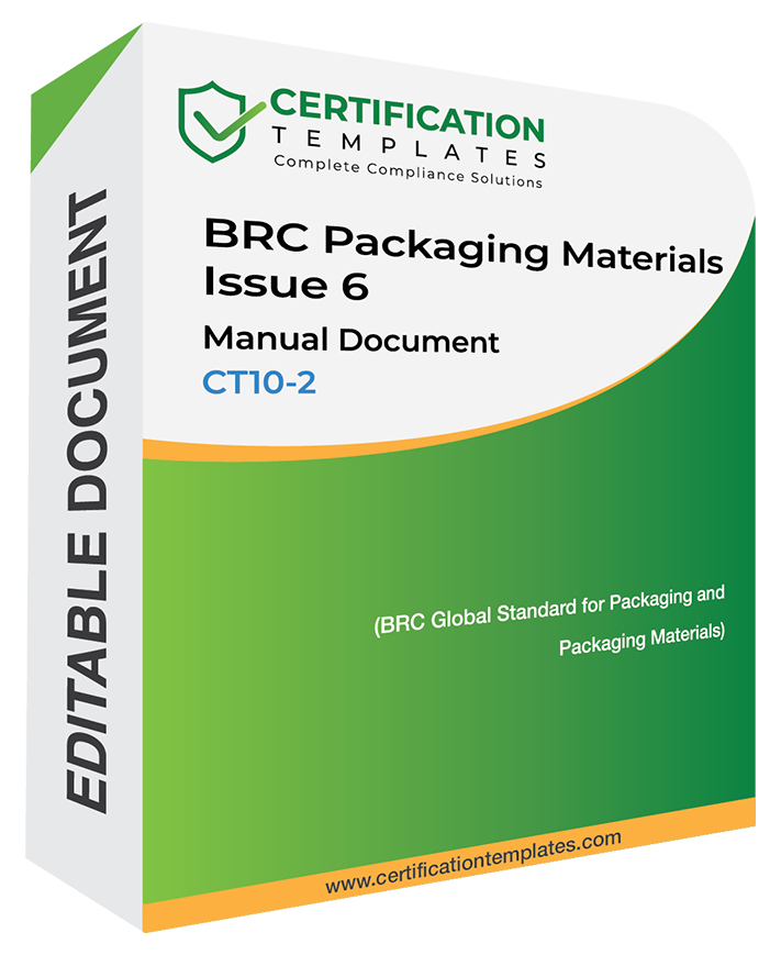 Buy BRC Packaging Issue 6 Manual Document | Product Safety