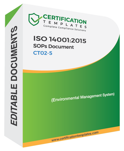 ISO 14001 SOPs Document