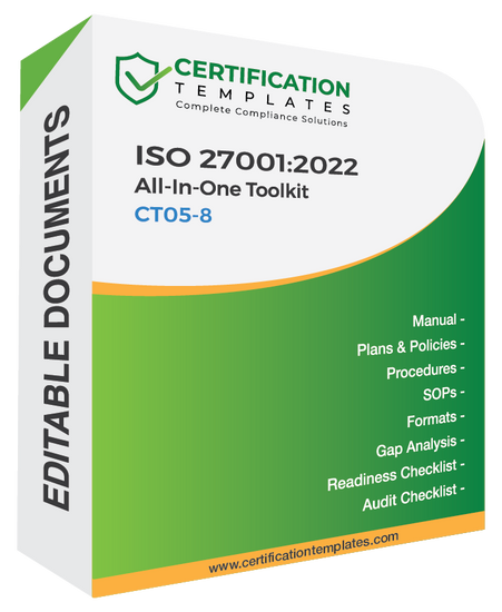 ISO 27001:2022 Documentation Toolkit