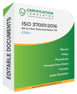 ISO 37001 Documentation Kit