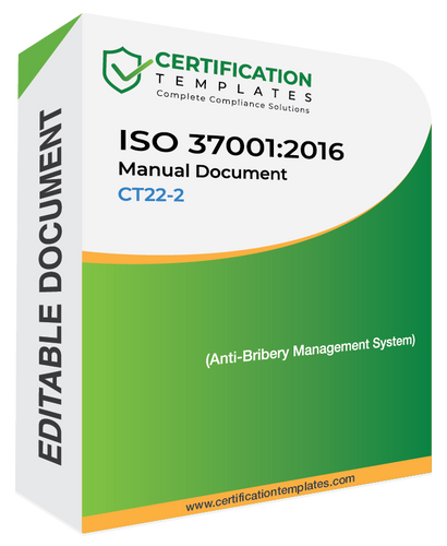 ISO 37001 Manual Document