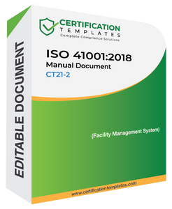 ISO 41001 manual document