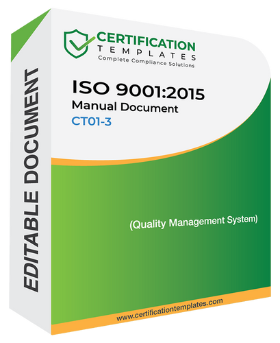 ISO 9001 Manual Document