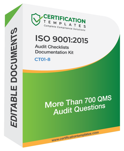 ISO 9001 Audit Checklists Document
