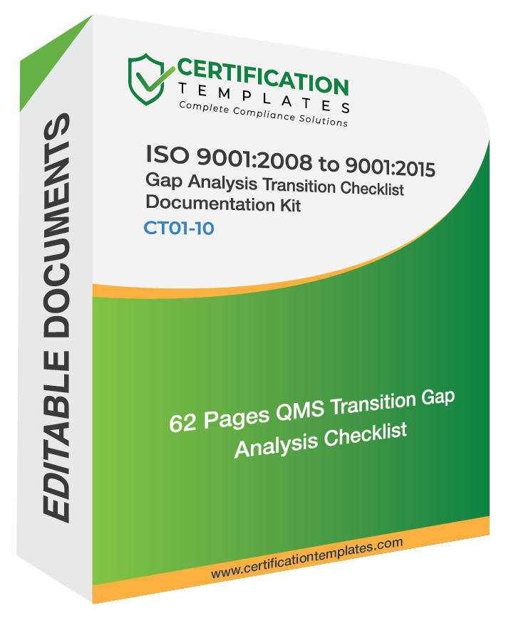 ISO 9001 Gap Analysis Transition